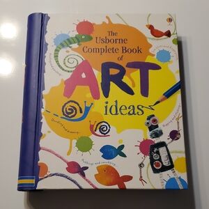 Usborne Complete Book of Art Ideas - Colorful Kids' Art Book